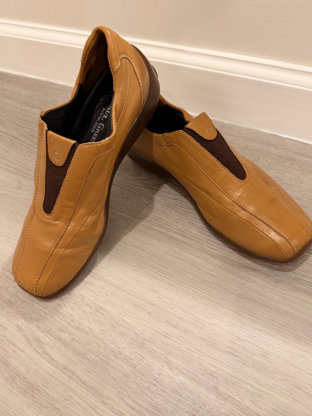 Paul Green Munchen Leather Slip On Women's Driving Loafer Size 7 - Picture 6 of 12